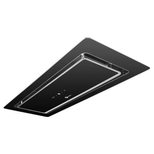 هود مخفی مدل DH1411-80 مشکی آینه ای درسا