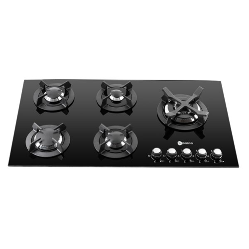 گاز صفحه ای مدل DG2110-5R مشکی درسا