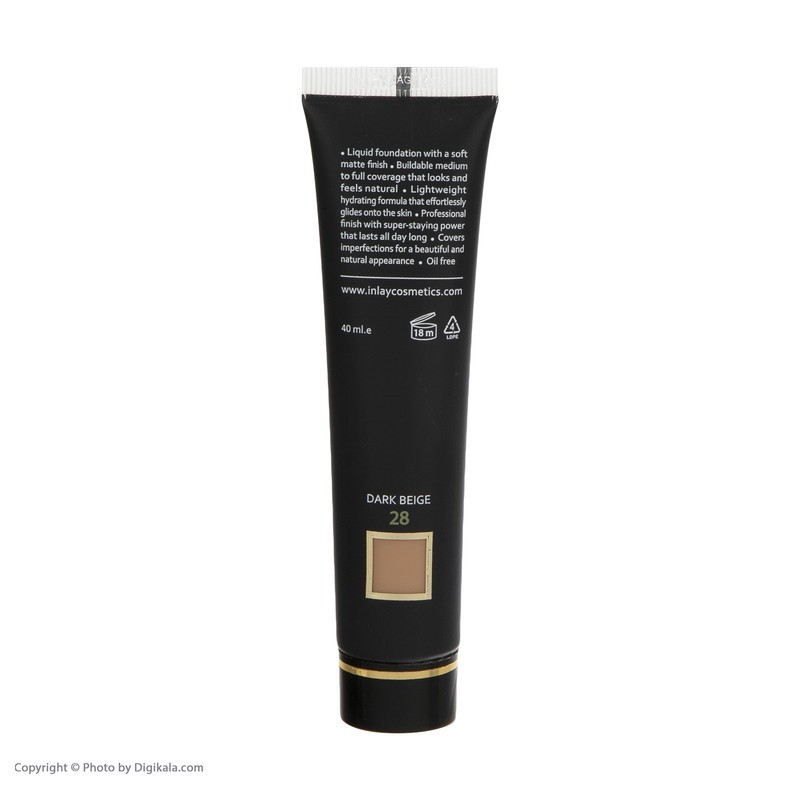 کرم پودر این لی مدل Dark Beige شماره 28 حجم 40 میلی لیتر
