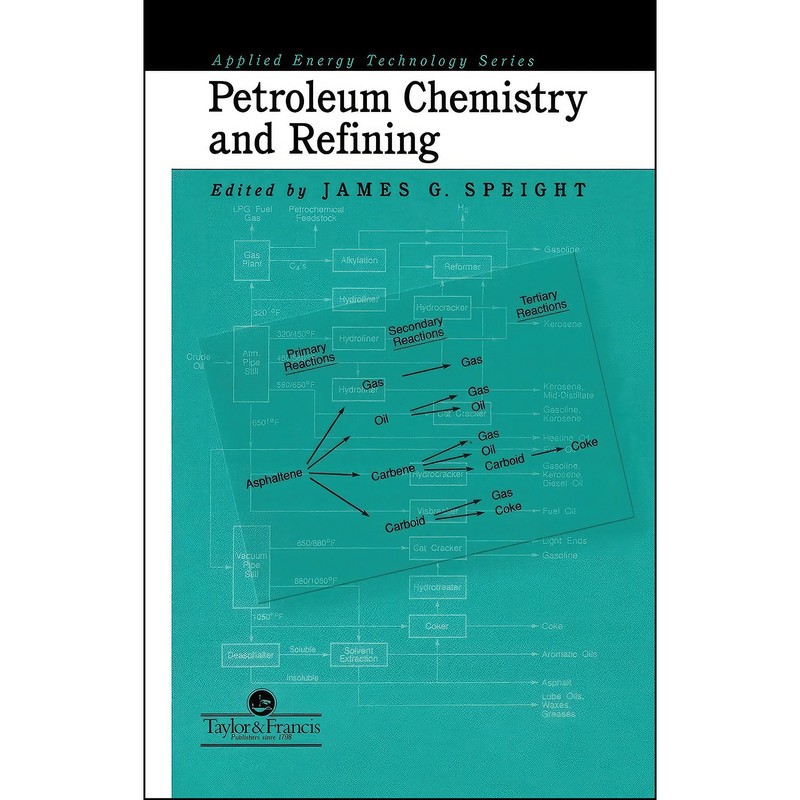 کتاب Petroleum Chemistry And Refining اثر James G. Speight انتشارات CRC Press