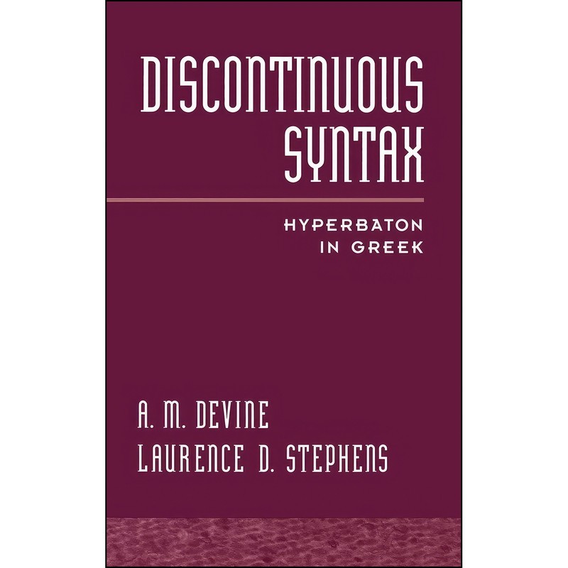کتاب Discontinuous Syntax اثر جمعی از نویسندگان انتشارات Oxford University Press