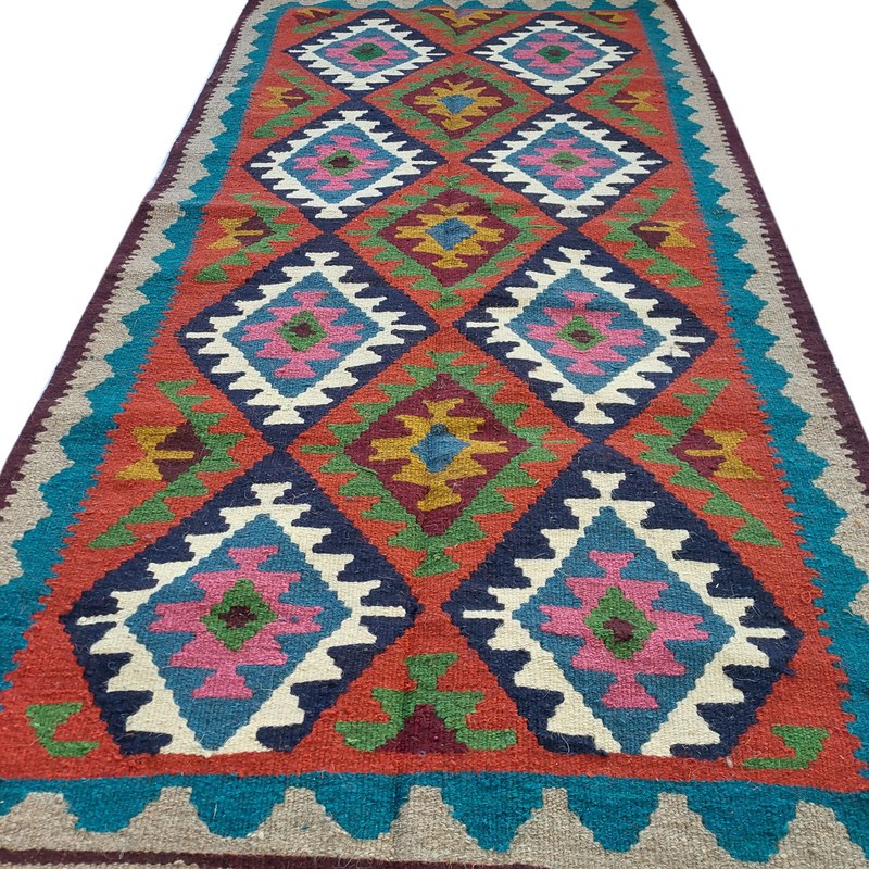 گلیم دستبافت دو متری کد 227