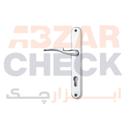 دستگیره پلاک سوییچی سفید 3/5 سانت کد 230 وطن
