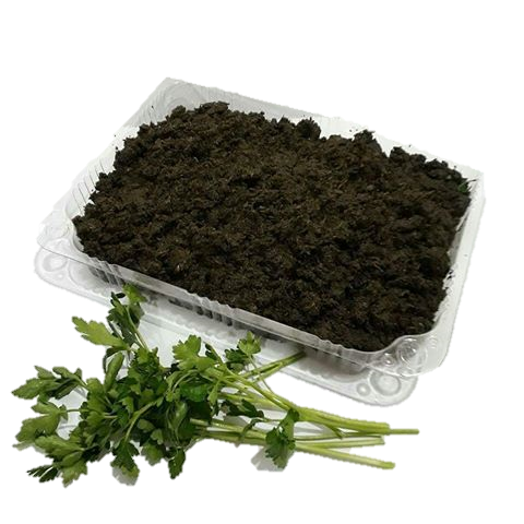 سبزی قلیه ماهی سرخ شده ارگانیک