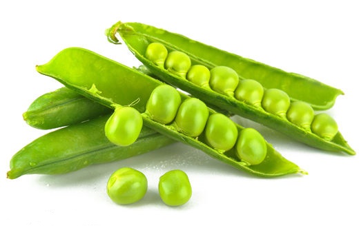 نخود فرنگی پاک شده ارگانیک (فریز شده)