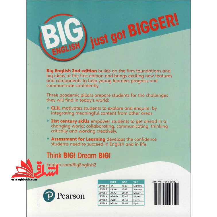 کتاب Big English 2 SB+WB 2nd edition