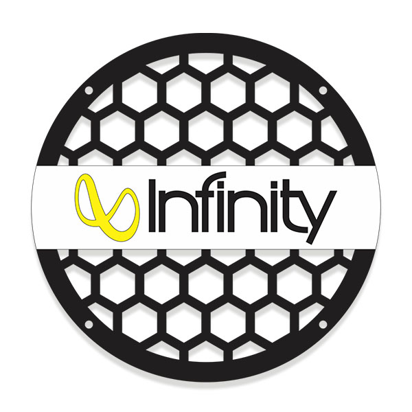 قاب میدرنج خودرو طرح INFINITY بسته 2 عددی