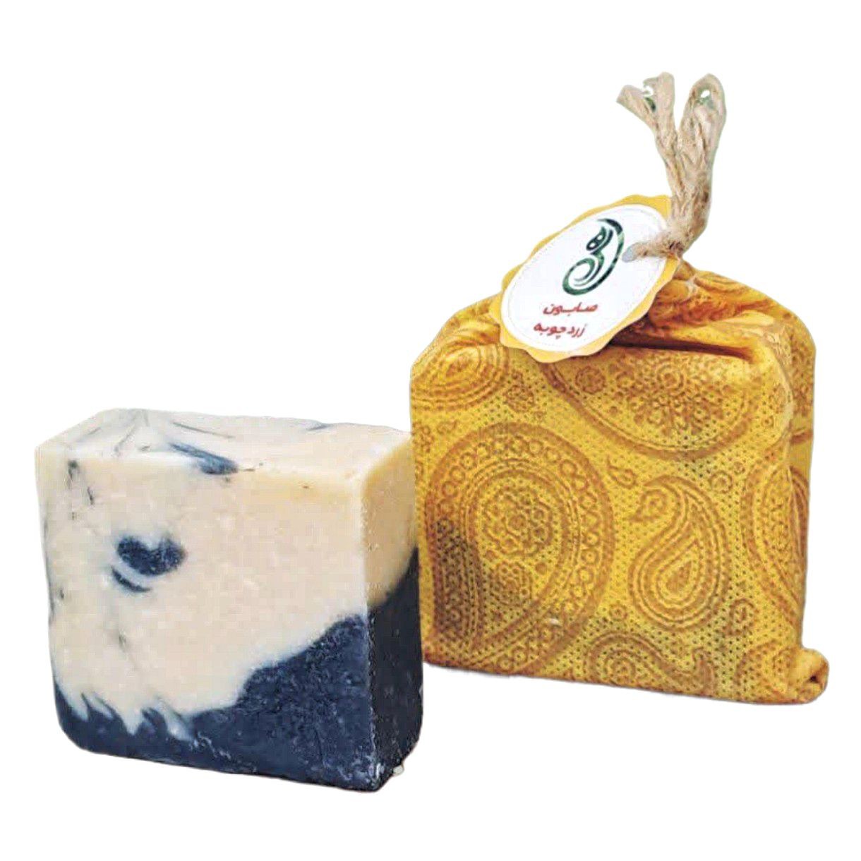 صابون زردچوبه بلوکی طهور فدک (80 گرم)