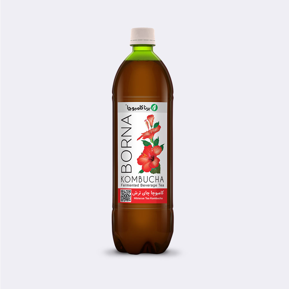 برنا کامبوچا چای ترش یک لیتری