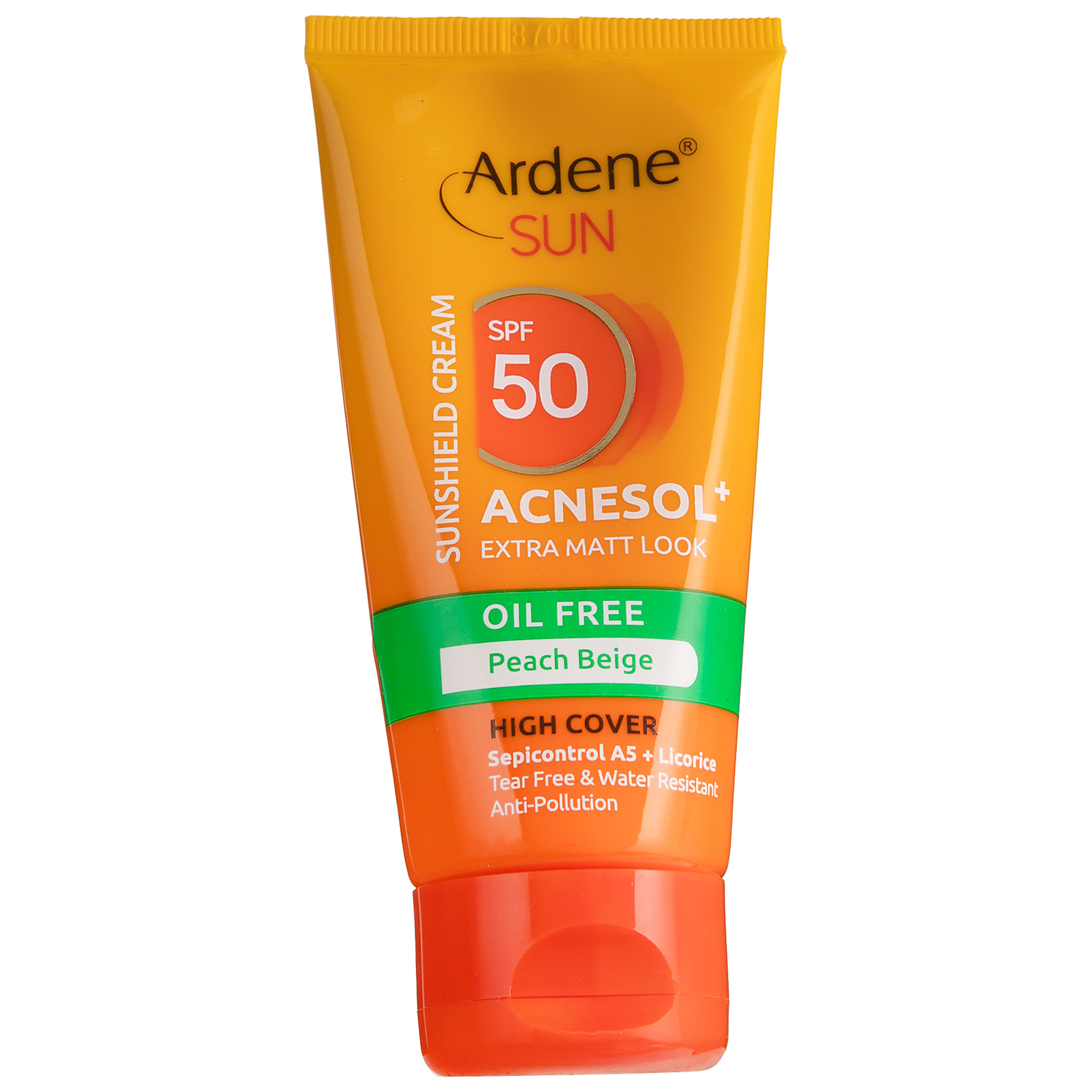 کرم ضد آفتاب آردن سان مدل Peach Beige وزن 50 گرم اصل