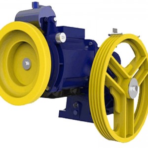 موتور گیربکس آسانسور بهران BL260 تک سرعته (3VF)- توان 7.3KW و سرعت 1.6m/s