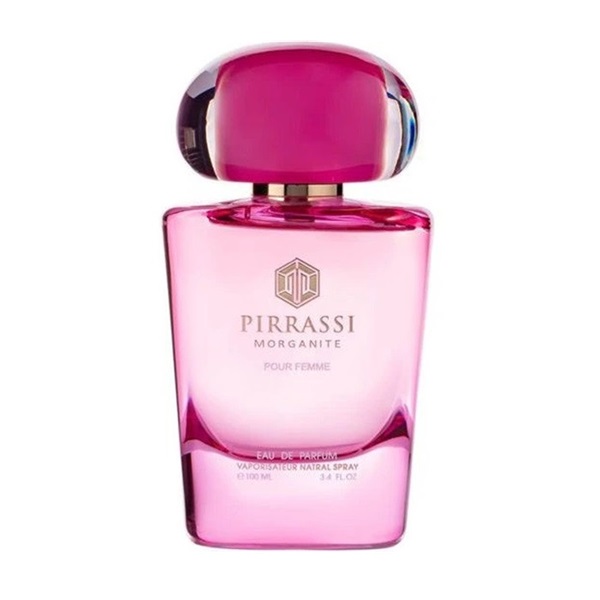 عطر زنانه پیراسی مدل Morganite حجم 100 میلی لیتر | Pirrassi Morganite Eau De Parfum For women 100 ml