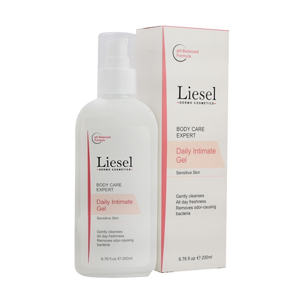 ژل شستشوی بانوان لایسل حجم 200 میلی لیتر | Liesel daily washing gel for women 200 ml