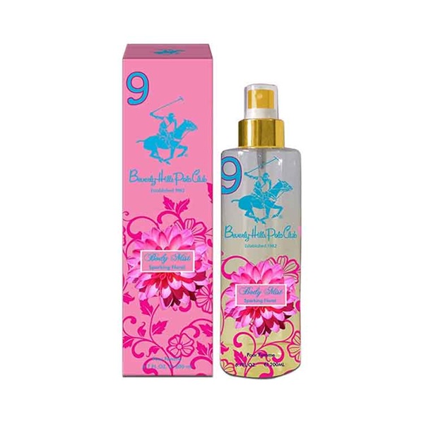 بادی اسپلش زنانه اسپارکینگ فلورال بورلی هیلز پولو کلاب 200 میلی لیتر | BEVERLY HILLS POLO CLUB SPARKLING FLORAL NO.9 BOD