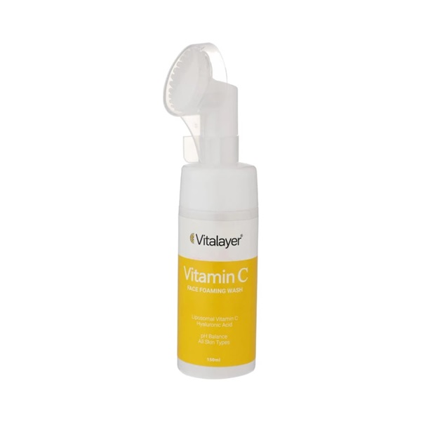 فوم شستشوی صورت ویتامین C ویتالیر 150 میلی لیتر | Vitalayer Vitamin C Foaming Face Wash 150 ml