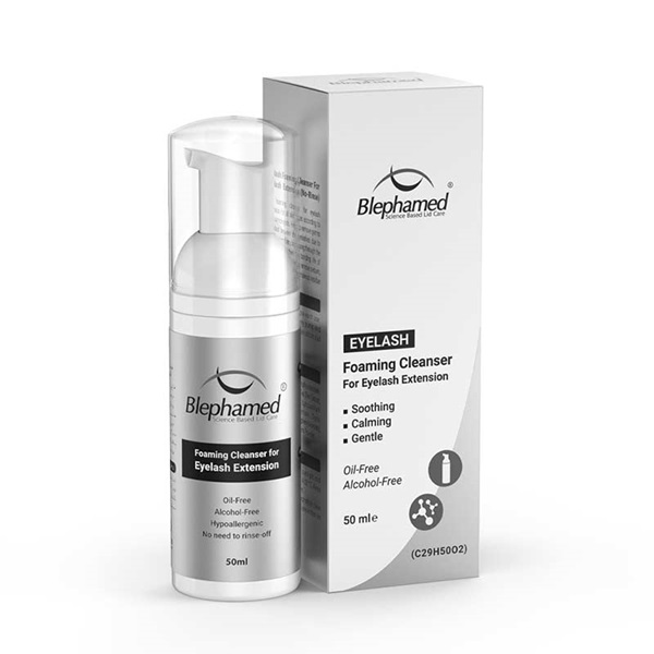 فوم پاک کننده آرایش بلفامد مخصوص مژه‌ های اکستنشن 50 میلی لیتر | Blephamed Eyelash Extension Foam Cleanser 50 ml