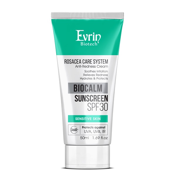 کرم ضدآفتاب پوست حساس اورین SPF30 حجم 50 میلی لیتر | Evrin SUN SCREEN CREAM for sensetive skin spf30 50ml