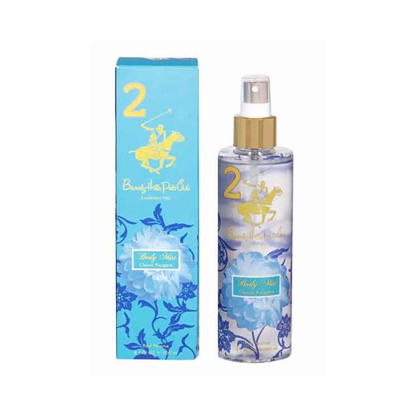 بادی اسپلش زنانه کلاسیک فوژه بورلی هیلز پولو کلاب 200 میلی لیتر | BEVERLY HILLS POLO CLUB CLASSIC FOUGERE NO.2 BODY MIST