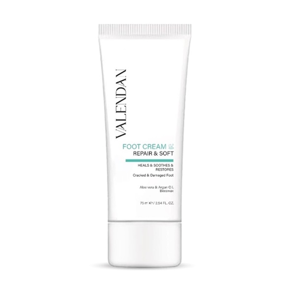 کرم ترمیم کننده و ضد ترک پا ولندان 75 میلی لیتر | Valendan foot cream repair and soft 75 ml