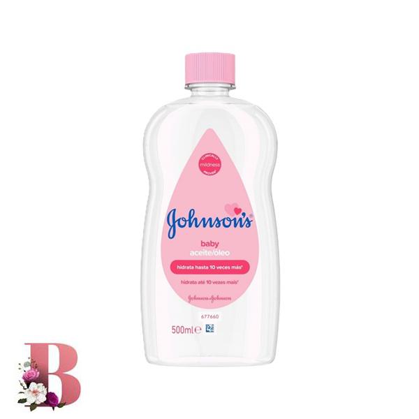 روغن بچه جانسون 500 میلی لیتر | Johnson baby oil 500ml