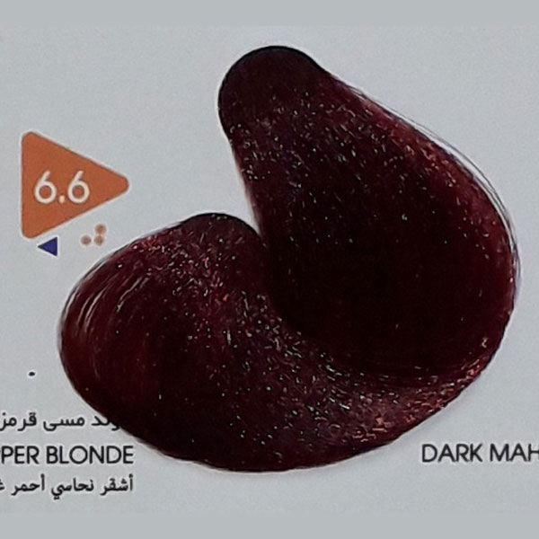رنگ مو ویتامول (Vitamol) بلوند مسی قرمز تیره (شماره 6/6 قرمز) حجم 120 میلی لیتر | Vitamol Hair Color No6.6