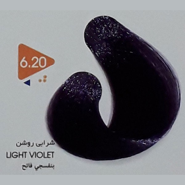 رنگ مو شرابی روشن ویتامول شماره 6/20 | Vitamol Hair Color No6.20