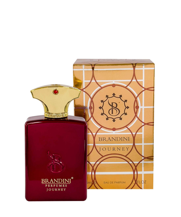 عطر جیبی مردانه برندینی مدل جورنی Journey حجم 33 میلی لیتر | Brandini Journey Eau De Parfum for men 33 ml