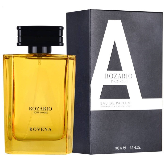 عطر مردانه روونا (Rovena) مدل آزارو سیلور بلک (Azzaro Silver Black) حجم 100 میلی لیتر | Rovena Azzaro Silver Black Eau D