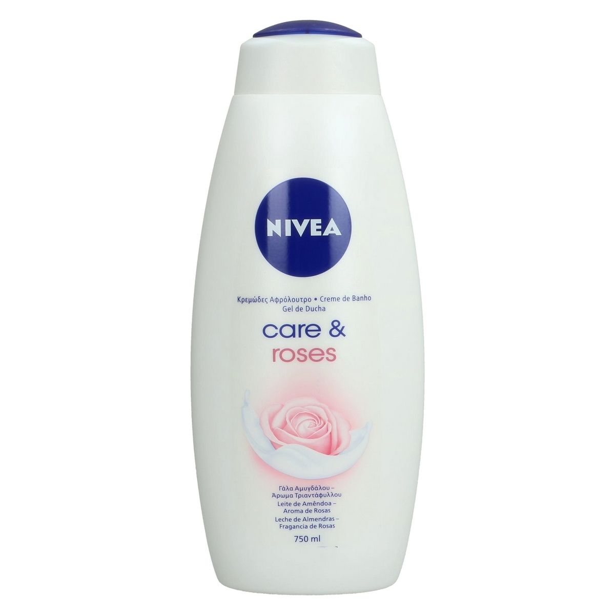 شامپو بدن نیوآ مدل Care &amp; rose حجم 750 میلی لیتر | Nivea Care &amp; rose Body Shampoo 750ml