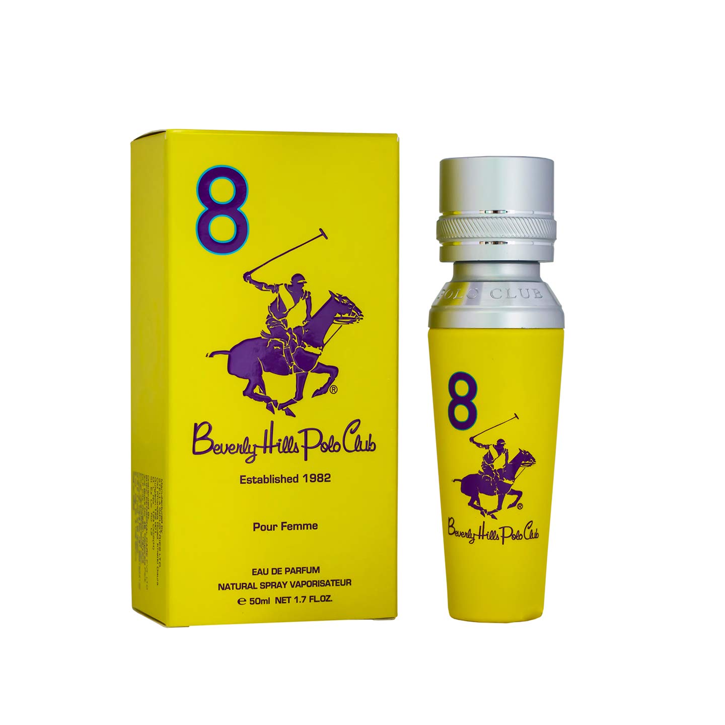 عطر ادکلن زنانه بورلی هیلز پولو کلاب اسپرت شماره 8 BEVERLY HILLS POLO CLUB SPORT N8 حجم 100 میلی لیتر | Beverly Hills po