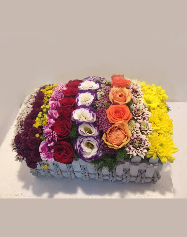باکس گل چوبی بهاری کد 409
