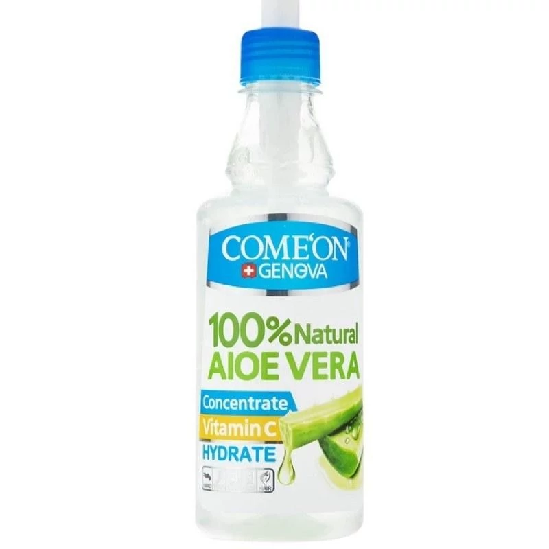 ژل آبرسان آلوئه ورا کامان 400 میلی لیتر حاوی ویتامین سی 