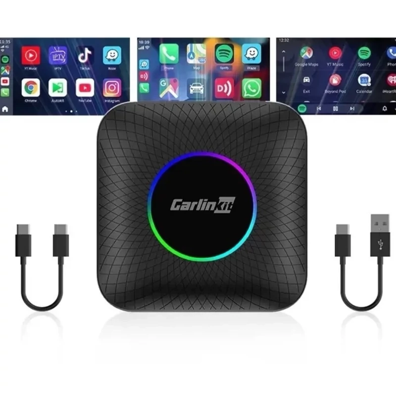 اندروید باکس خودرو CarlinKit Tbox تبدیل CarPlay به اندروید