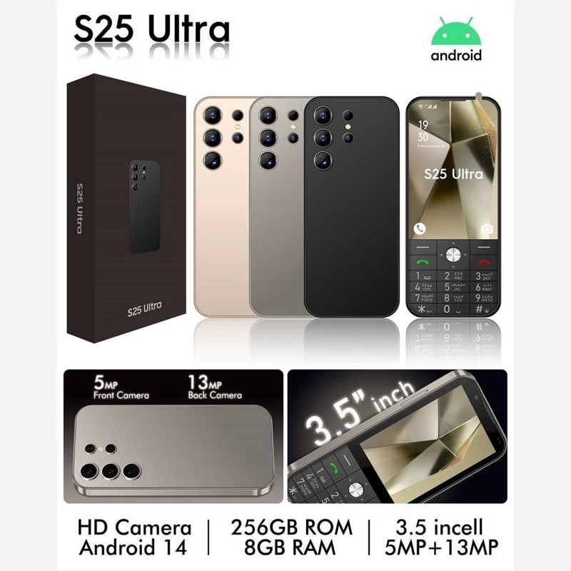 گوشی اندرویدی s25 ultra با صفحه کلید فیزیکی