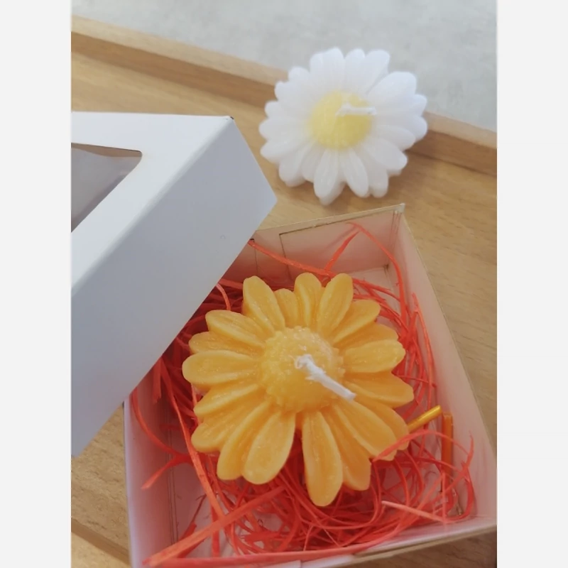 شمع گل بابونه