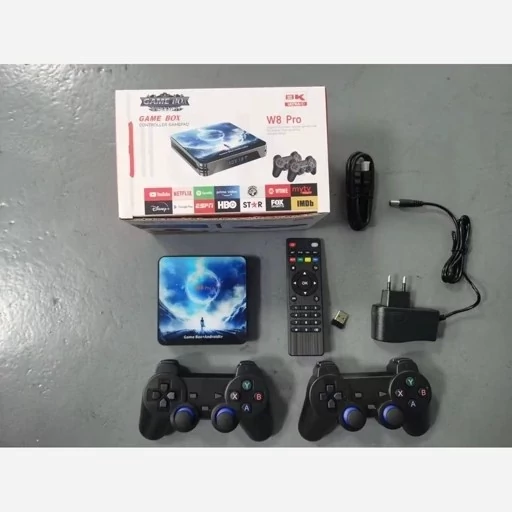 اندروید باکس و گیم باکس مدل w8 pro