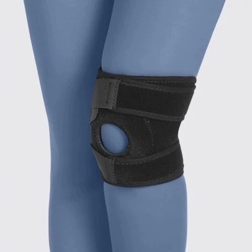 زانوبند تک سایز کوتاه (نئوپرن) کد 46100 طب و صنعت 