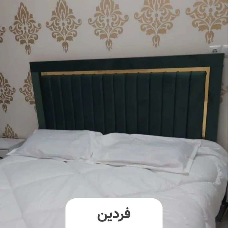 تخت خواب دو نفره کینگ (عرض 180) مدل ویو - رنگبندی 25 عددی