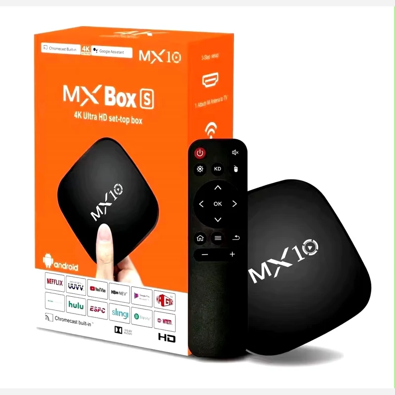 اندروید باکس MX BOX MX10 رم 4 با حافظه 64