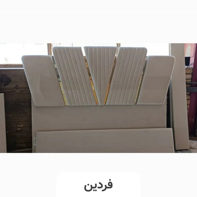 تخت خواب دو نفره (عرض 160) مدل الیزا - رنگبندی 25 عددی