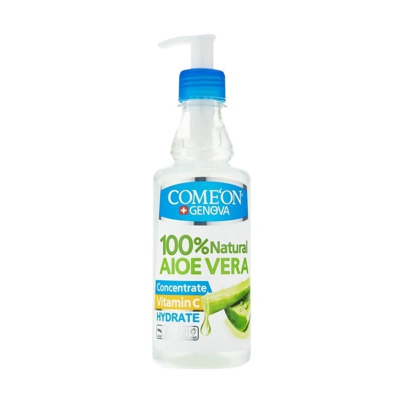 ژل آبرسان کامان مدل آلوئه ورا حجم 200 میلی لیتر