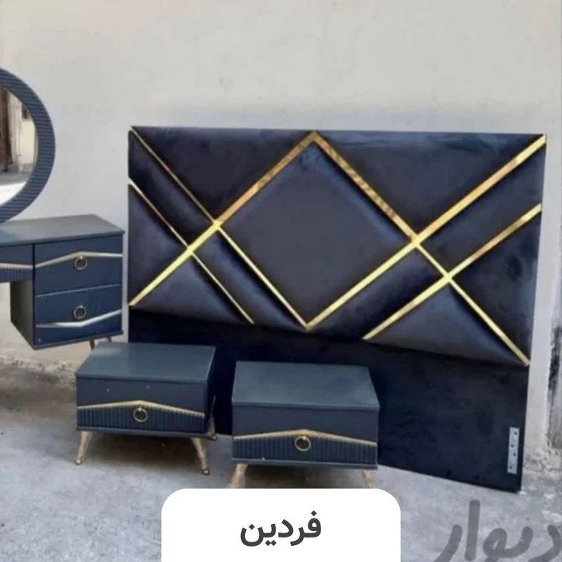 تخت خواب دو نفره کینگ (عرض 180) مدل پازل - رنگبندی 25 عددی