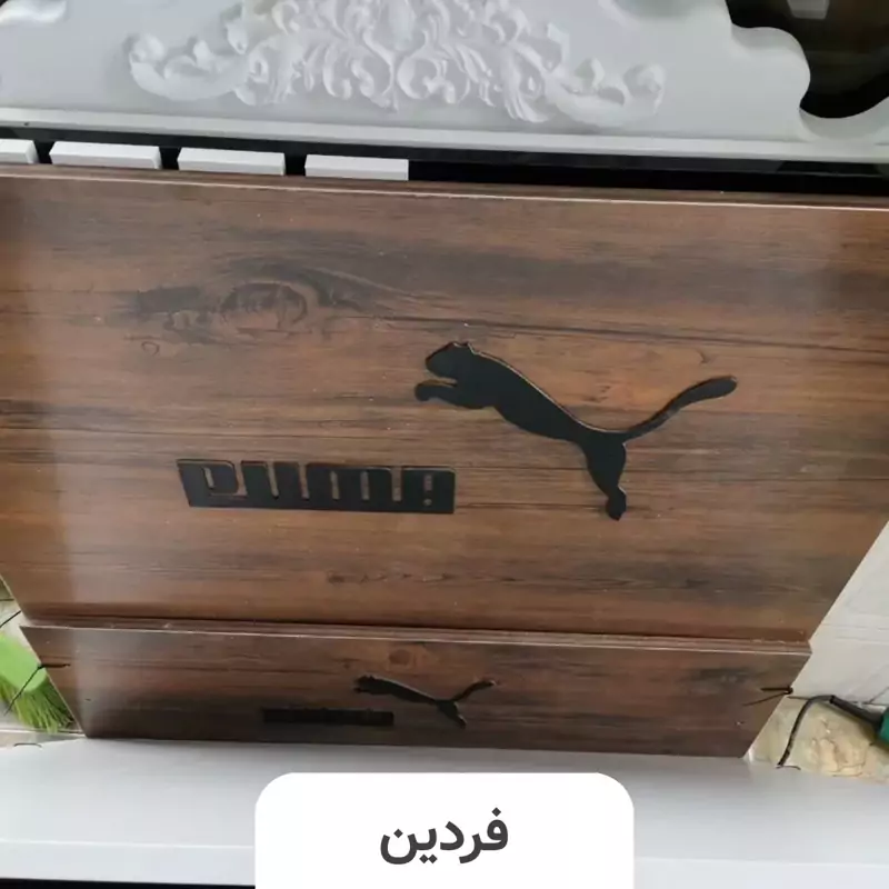 تخت خواب دو نفره کینگ (عرض 180) مدل پوما - رنگبندی 20 عددی