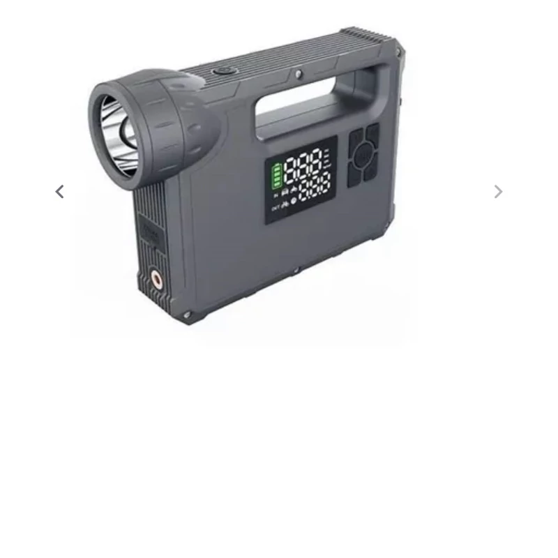 جامپ استارتر 5 کاره چراغ دار خودرو PRDPD TC0017 پاوربانک دار