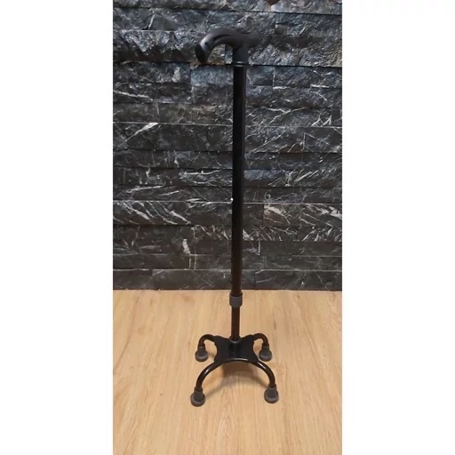 عصا بیمار چهارپایه آلومینیومی