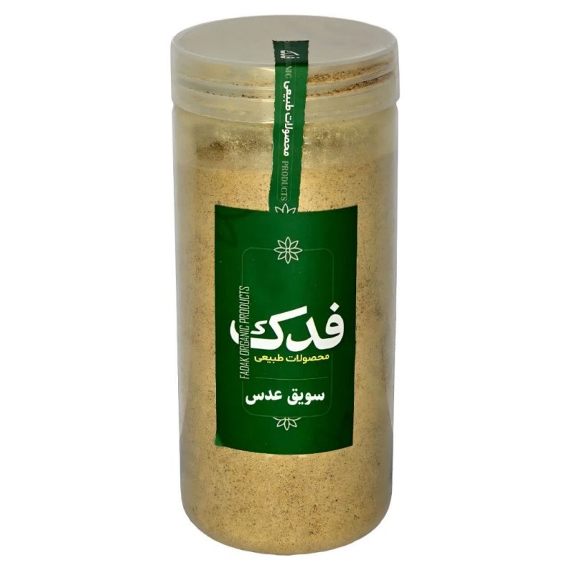 سویق عدس فدک سبز 400 گرم محیا