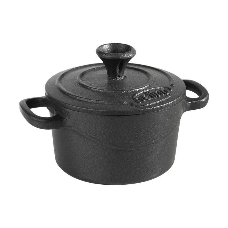 قابلمه چدن نالینو مدل Feleti سایز 10 به همراه استند چوبی(پس کرایه)