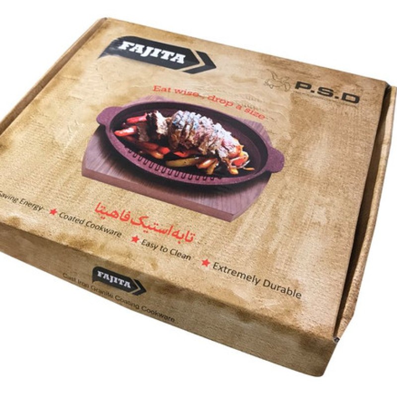 تابه چدن نالینو مدل فاهیتا سایز 20 بسته 2 عددی(پس کرایه)