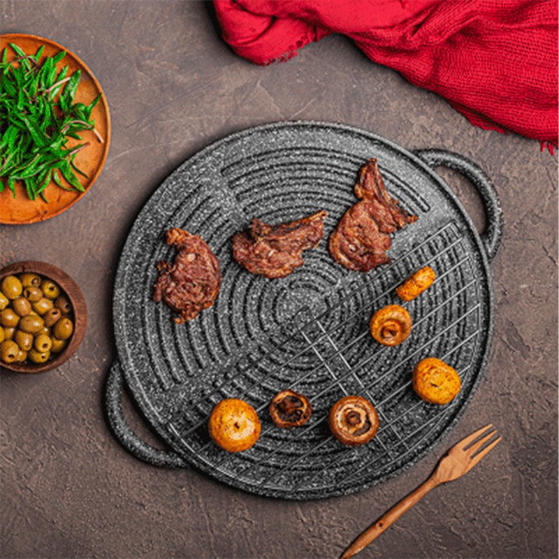 تابه گریل چدن نالینو  دربدار مدل Daniele سایز 34