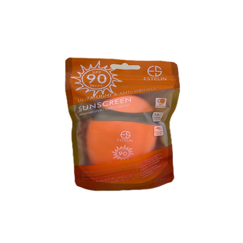 کرم ضد آفتاب بدون رنگ استیلن SPF 90 مدل ultra-light مناسب انواع پوست حجم 75 میلی لیتر